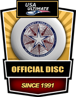 Discraft UltraStar: official disc of USA Ultimate since 1991.
